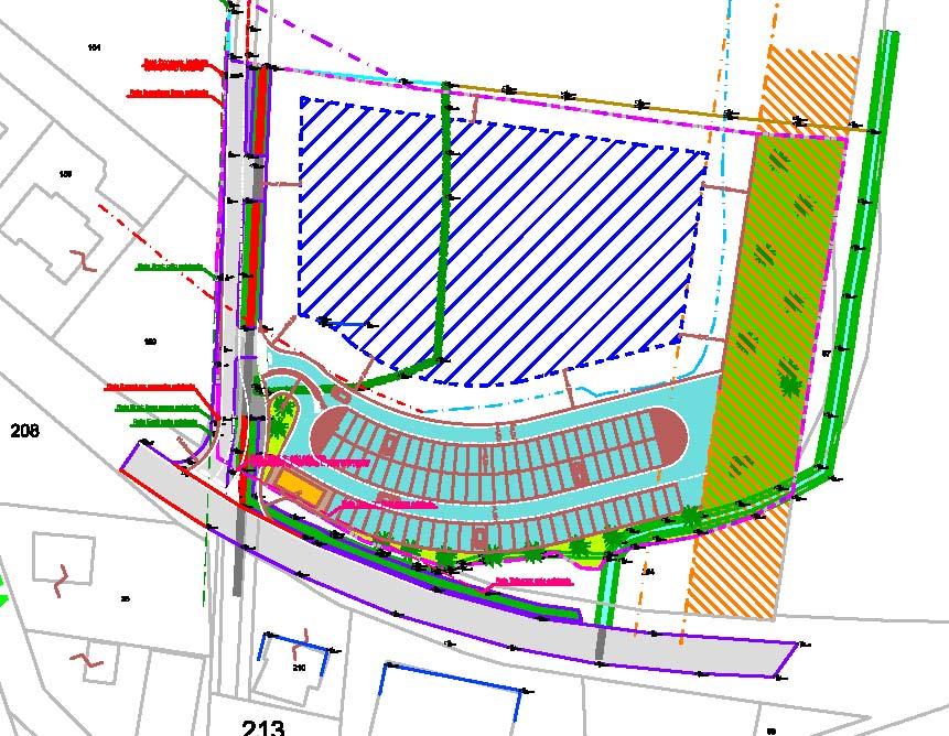 Compatibilità geologica PdL Manfrin - Lovolo di Albettone UBICAZIONE PROVE CPT -