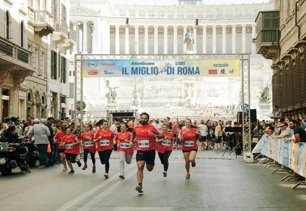 Il MIGLIO DI ROMA Nel 2018 si disputerà a Roma la III Edizione del Miglio di Roma, la gara di atletica su strada sulla distanza di 1 miglio più importante in Italia e gemellata con il celebre Miglio