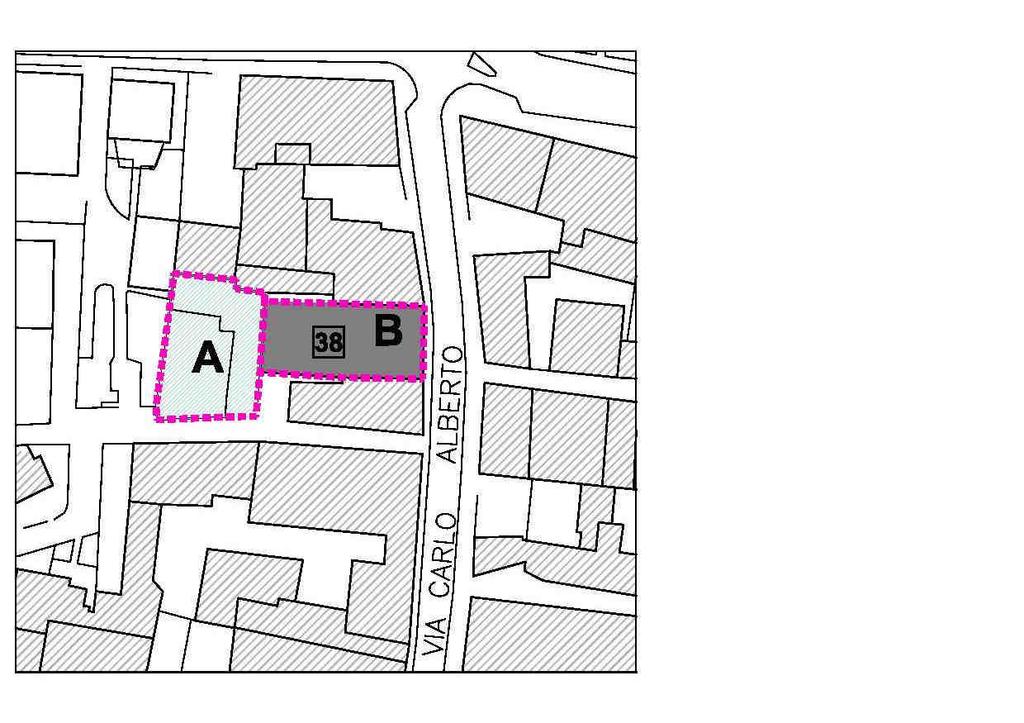 A7A A7B PERMESSO DI COSTRUIRE CONVENZIONATO A7 STRALCIO A PERMESSO DI COSTRUIRE CONVENZIONATO A7 STRALCIO B LOCALIZZAZIONE: Via Carlo Alberto S.l.p. Edifici esistenti: Edificio n.