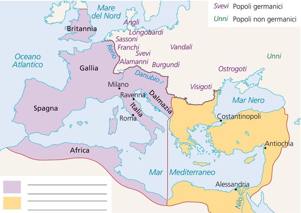 L impero romano alla vigilia delle invasioni