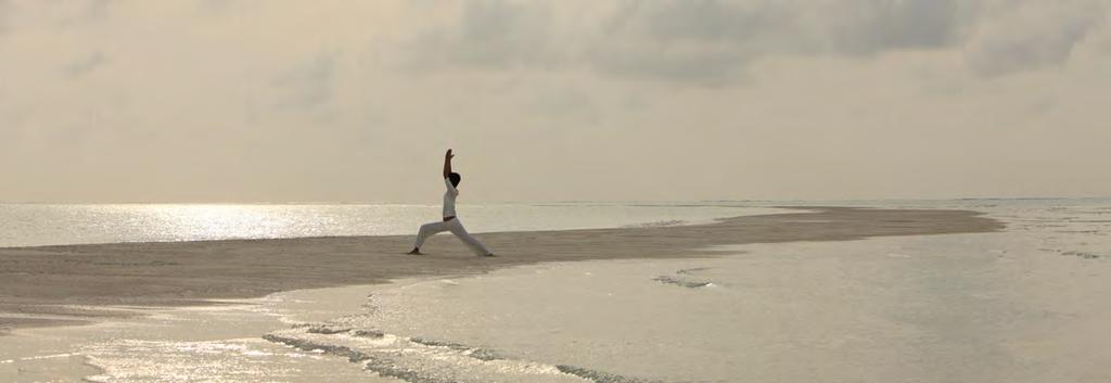 Yoga Piscina idroterapica Trattamento corpo Padiglione Yoga COMO Cocoa Island si prende cura del corpo e