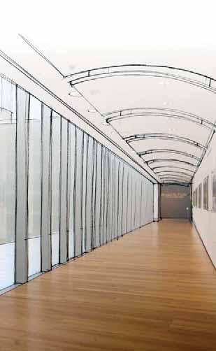Open space Hall Ospedali Spazi commerciali ed espositivi creare Corridoi Ultima Canopy esiste in forma concava e convessa.