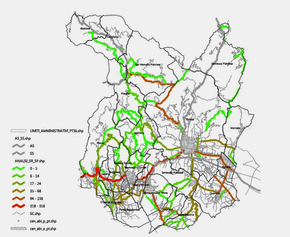 TEMATISMI analisi degli incidenti stradali in Provincia di Pistoia anni 2006/2010 dati provvisori