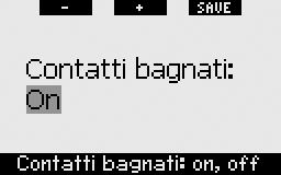 2. Menu, impostazioni e funzioni - in presenza dell avviso BATTERIA SCARICA l accensione della retroilluminazione non è più possibile.