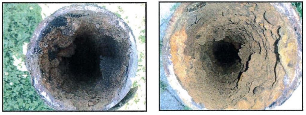 Secondo il catasto della rete idrica di Magliaso, la condotta premente che sale al serbatoio San Giorgio è costituita da un vecchio tubo in acciaio DN80, posato nel lontano 1970.