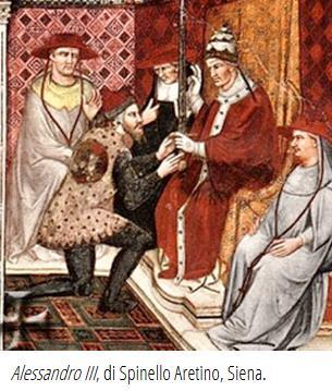 Papa Alessandro III si schiera con i comuni ribelli L