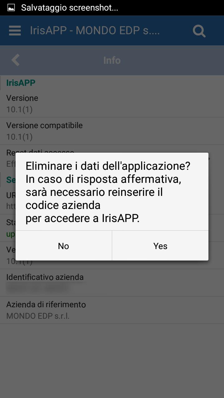 La APP di IrisWIN pag.