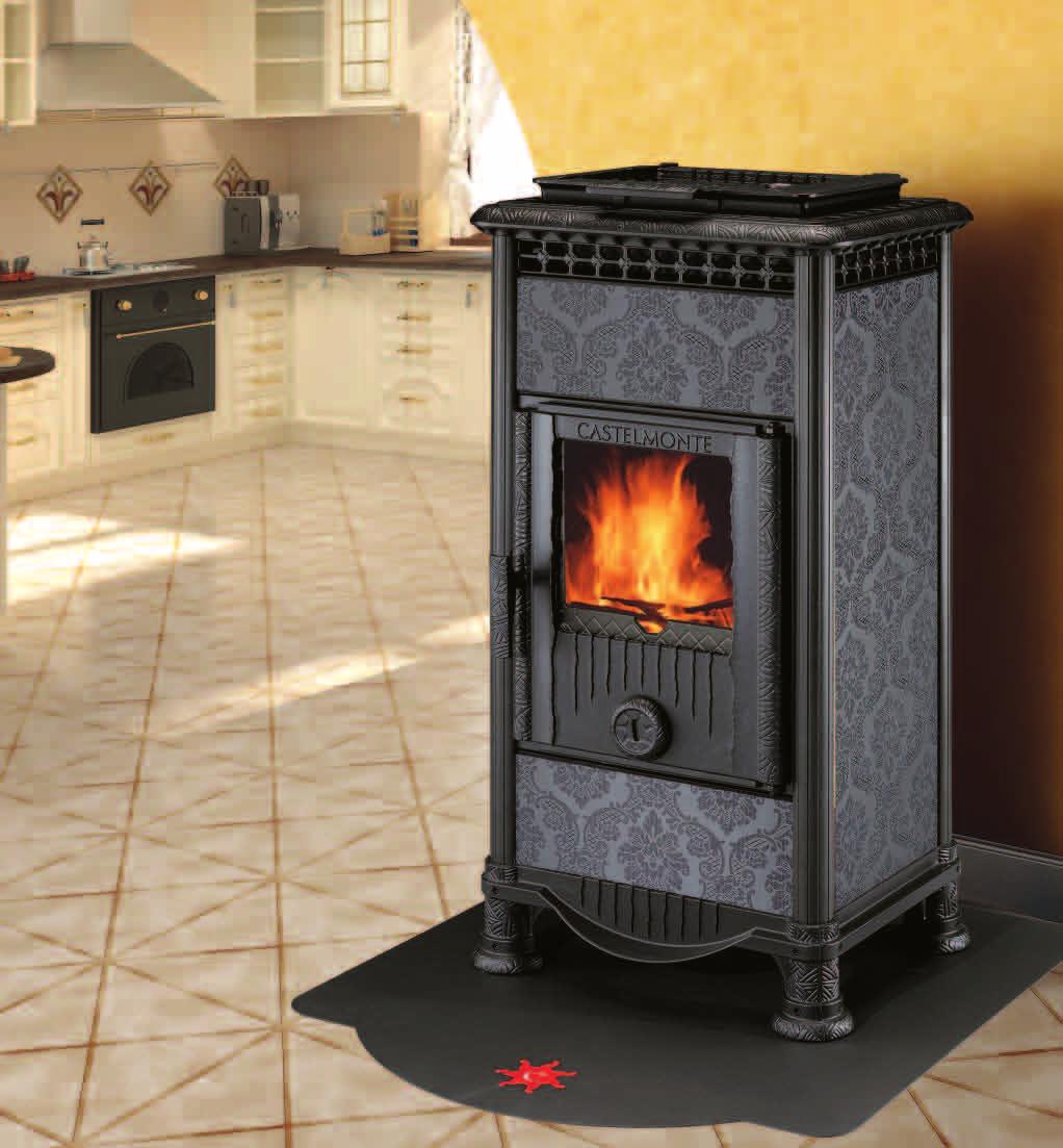 riscaldabile - ROOM HEATING CAPACITY - volume rechauffant fino a - up to - jusqu à 330 mc Cap.