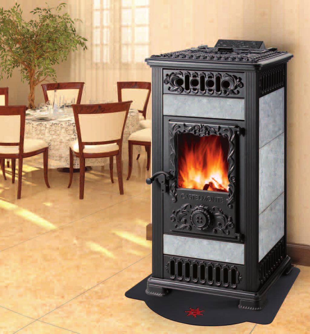 MARILYN LEGNA 56,5x55x116 cm CARLOTTA 66x66x125,5 cm 107 kg 105 kg Vol. riscaldabile - ROOM HEATING CAPACITY - volume rechauffant fino a - up to - jusqu à 330 mc Cap.