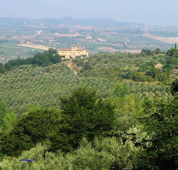 panoramica sull intera Val di Pesa.