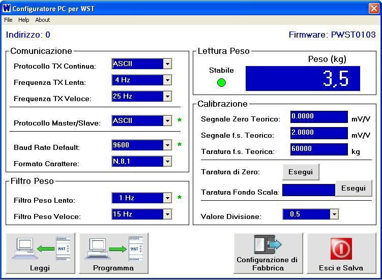 RIPRISTINO PARAMETRI DI FABBRICA Per abilitare la fase di SETUP spostare il DIP SWITCH 1-4 in posizione ON.