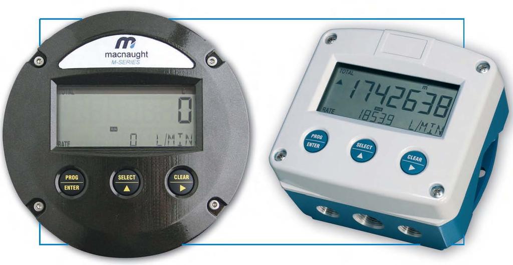 totalizzatore tasti frontali e display alfanumerico Altezza caratteri fino a 17 mm Retroilluminazione a 24 VDC Scelta dell unità di misura da visualizzare Versione senza segnali in uscita In grado di
