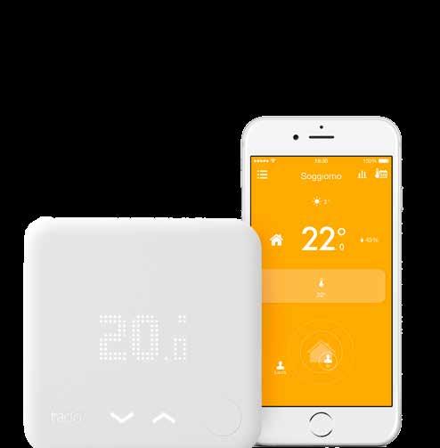 per controllare direttamente ogni singolo radiatore o a più termostati per controllo mulitriizona di ogni singolo ambiente della casa.
