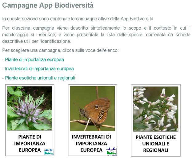 Osservatorio Regionale per la Biodiversità: http://www.biodiversita.