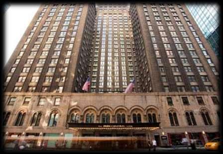 HOTEL PARK CENTRAL 4* 870 7th Av. NY 10019 +1 212.247.8000 Vicinissimo a Central Park. Connessione WiFi gratuita. Centro Fitness. Hotel storico e pieno di fascino a Midtown.