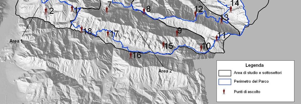 In totale, nelle due giornate di censimento, sono stati coperti 18 percorsi. Giornate e orari del censimento I censimenti sono stati svolti nelle giornate del 20 e 22 settembre 2017.