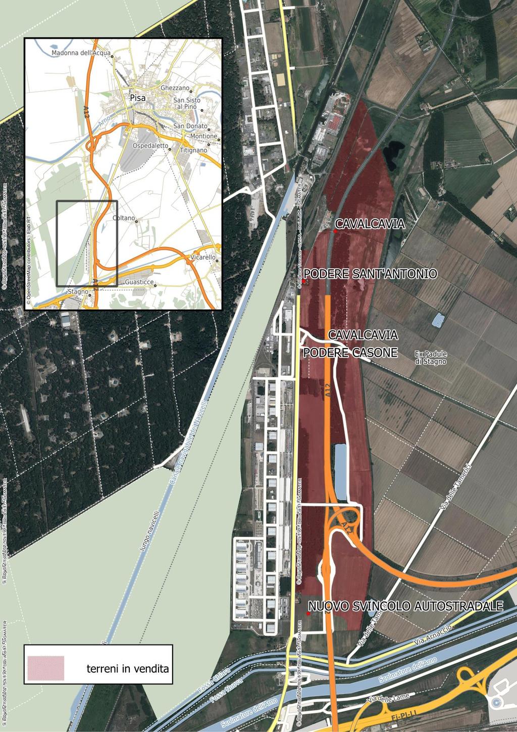 Le zone boscate costituiscono una risorsa anche paesaggistica; attualmente sono state affidate all Ente Parco con Convenzione per la gestione eco-sostenibile dei boschi della Tenuta di Tombolo