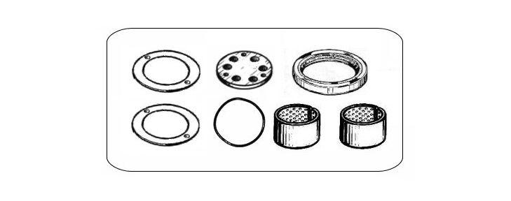 bilancere (1 sola PARTE) Equalizer repair kit (SINGLE) 114 124 144 164 94 Serie G Serie P