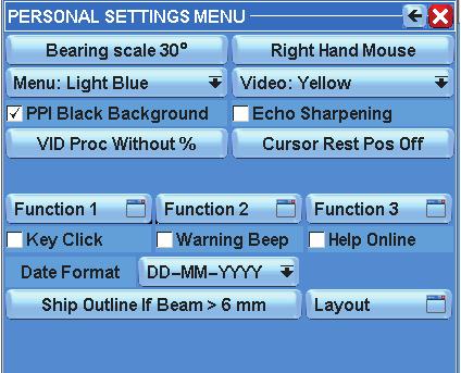 3 Menu TXRX ed Interswitch (Opzionale) Questo tipo di