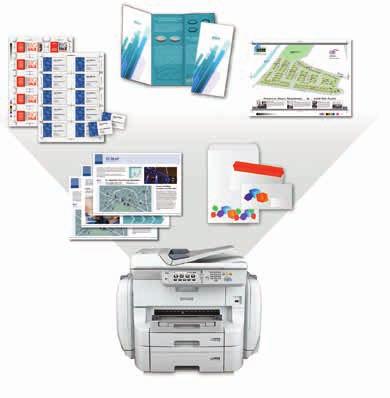 Stampe di qualità anche su carta comune Stampanti inkjet per l'ufficio: dove fanno la differenza Per stampare la stessa immagine è necessario un volume di inchiostro liquido pari a meno della metà