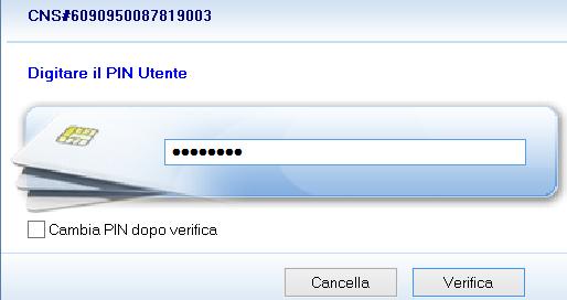 medici del SSR (servizi di Certification Authority), verifica se la carta è attiva e se il codice fiscale letto