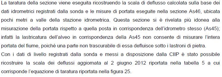 In generale, per la campagna di misure si rimanda al paragrafo 3.2.