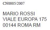 apposizione timbro inamovibile (purché tutti gli elementi in esso contenuti, compreso l eventuale codice di autorizzazione, siano perfettamente leggibili) I dati relativi all autorizzazione