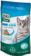 BAYER JOKI PLUS DENT ORAL CARE snack croccanti e appetitosi per gatti, aiutano a mantenere l alito fresco, con ingredienti specifici per contrastare la formazione della placca, 50 g 1,68 2,40 al kg