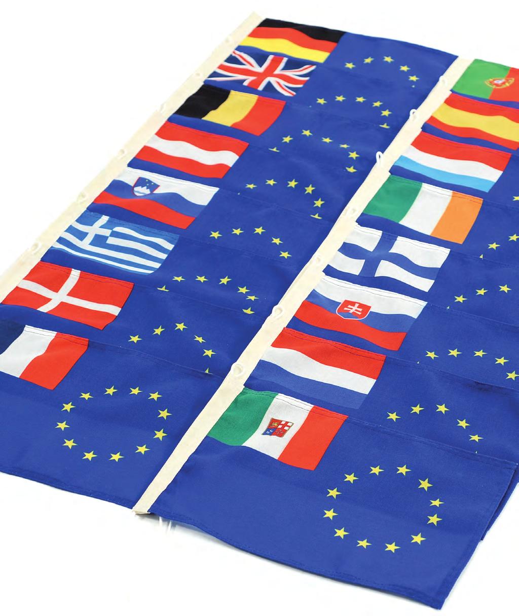 bandiere europee con stato dell unione DISPONIBILI TUTTE LE