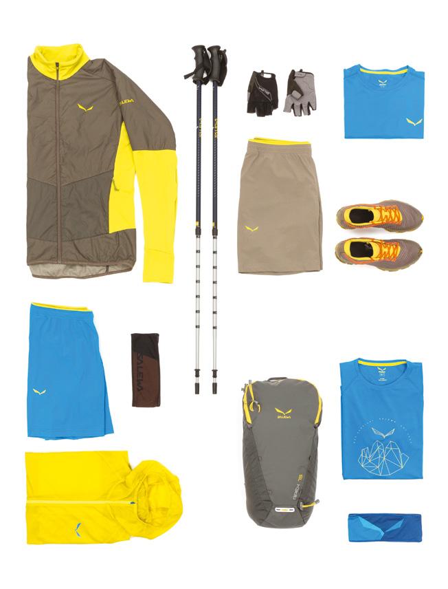 ALPINE SPEED COLLECTION - MAN 1 2 6 8 1. PEDROC ALPHA JACKET 2. DESIRE POLES YOUTH 3. PEDROC DST SHORTS 4. FAST WICK DRY HEADBAND 5.