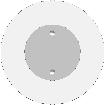 singolo Single glass connection fitting V-LIGHT-4 V-light 5 Vite