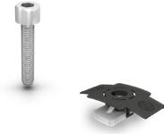 Articoli necessari Portacavo K2 Dome Accessorio per il fissaggio dei cavi del modulo Materiale: acciaio inox (1.