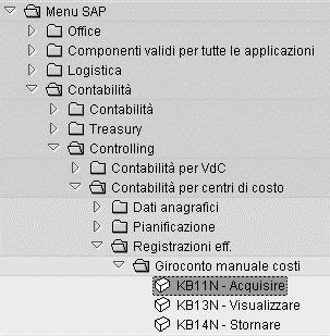 Visualizzare documento contabile Supponiamo di avere la necessità di correggere questa operazione non nell importo totale ma nella destinazione.