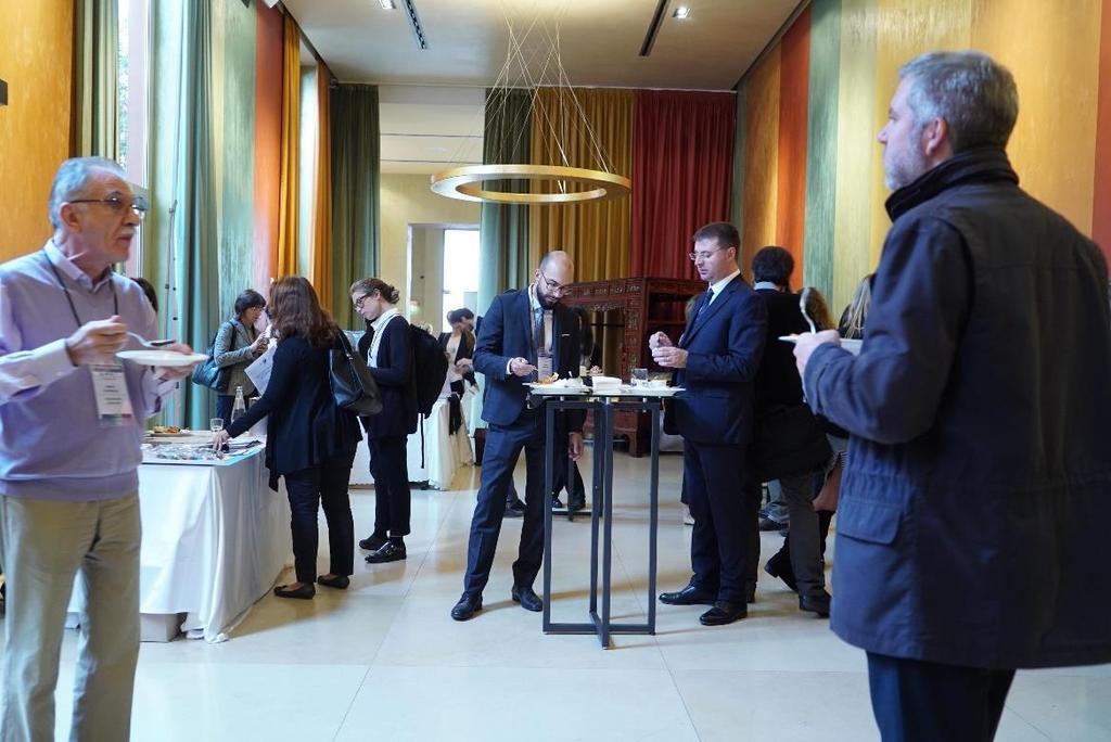 e il pranzo a buffet sono stati occasione di networking e