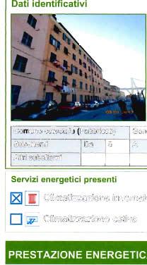 REGIONE UCURI TTESTTO DI PRESTZIONE NERGETIC DEGLI EDIFI fi DTI GENERLI Destinazione d'uso XÌ Residenziale ] Non