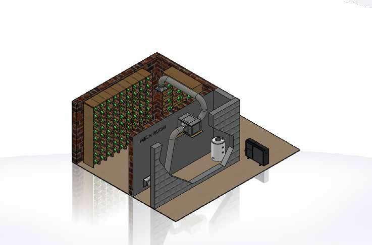 WGS5, WGS40 L elevata flessibilità dei sistemi climatizzati Wine Guardian, consente il posizionamento in ogni luogo ed ambiente.