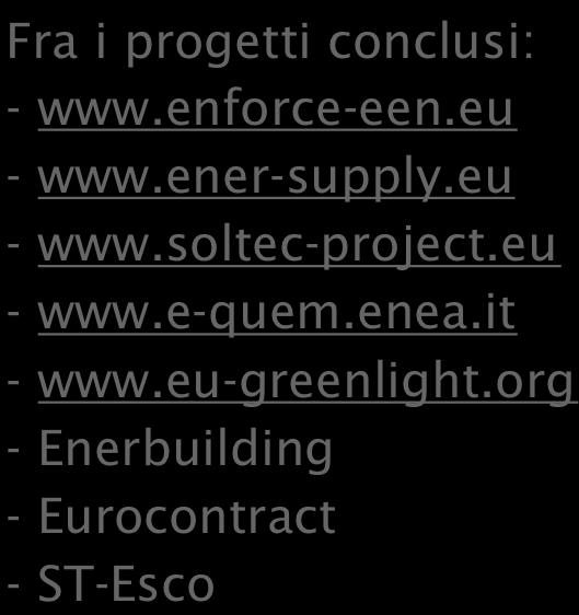 eu - www.e-quem.enea.it - www.eu-greenlight.