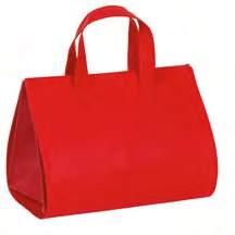 1007155 cloe bag rossa cm 36x32x25 3,20 Pz.