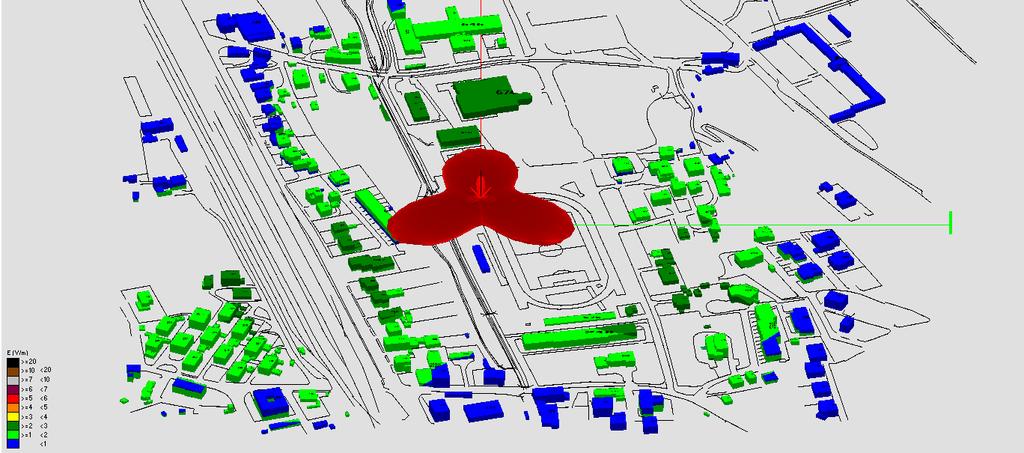 2.2.5 Zona Via Velden Ipotesi 1 N 5a Nome Zona Via Velden Ipotesi 1 Nome Impianto WIND Campo Sportivo Via Velden Tecnologia Stato GSM UMTS