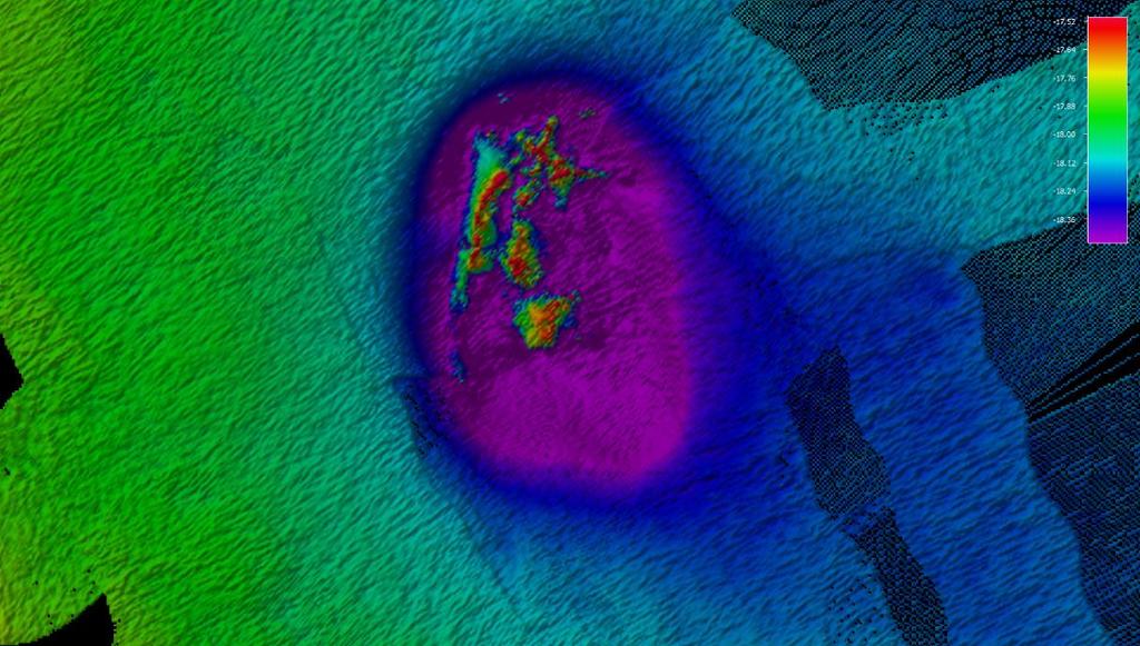 salpa rete e zona motore Relitto di un