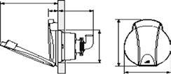 5 25 (1») 0,920 P39541 Pump 1038 1 45 38 (1 1/2) Pompe di sentina a membrana Pompa di sentina compatta con impugnatura