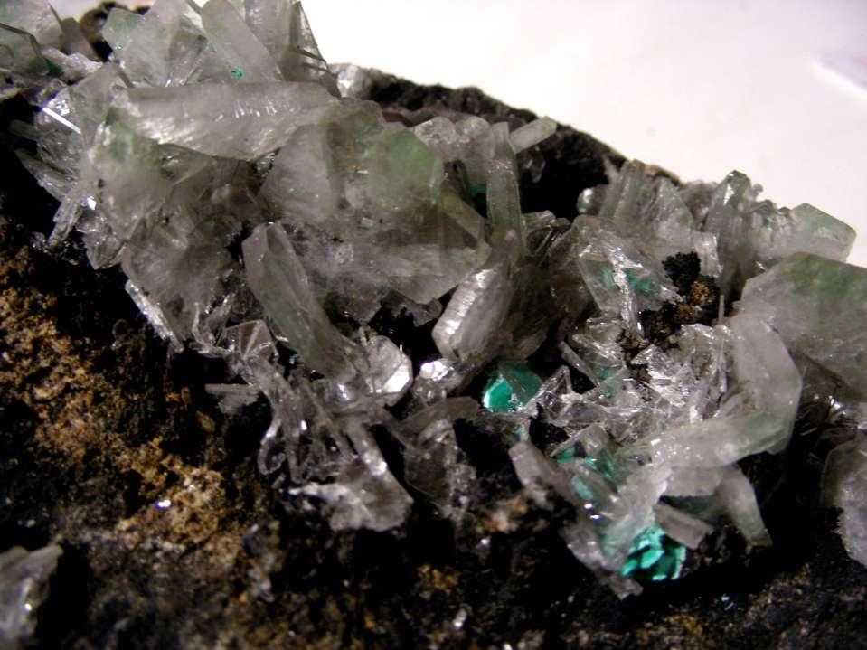 Barite e crisocolla - Mashamba mine,