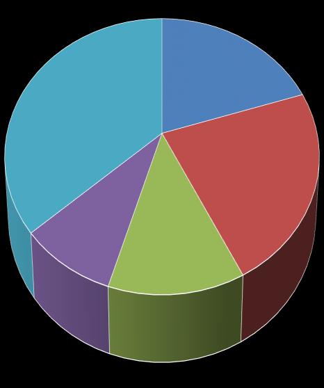 3. STIMA DELLA RIPARTIZIONE DELLE RISORSE STIMA RIPARTIZIONE DELLE RISORSE PER FP/FA 29,4 21,9 36,5 19,9 10,5 13,5 24,8 8,8 12,2 22,5