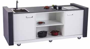 LIVE COOKING STATION EN_ Dynamic and functional, they represent a qualified product which guarantees all the features of professional