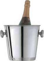 STAINLESS STEEL LEGGII 18/10 / / TRUE STEEL EN_ Champagne bucket for one