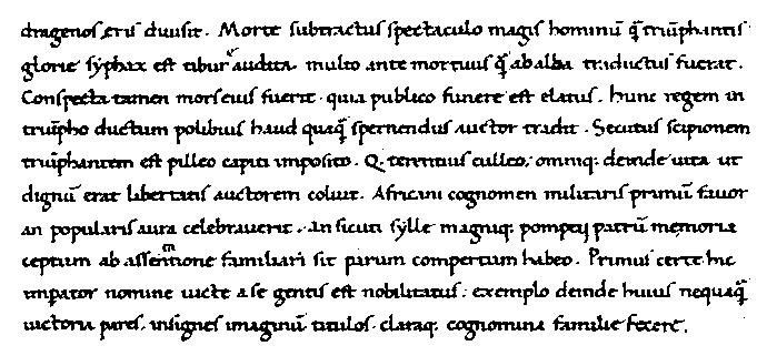 Stili di font espliciti 237 Il romano cominciò nel 1465 nel monastero di Subiaco, vicino a Roma, donde il nome di carattere romano.
