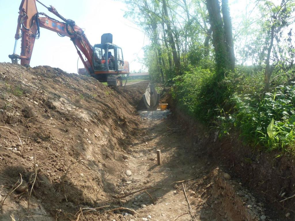 comune di Sandrigo; - CANALETTA SEGAFREDO, sistemazione di