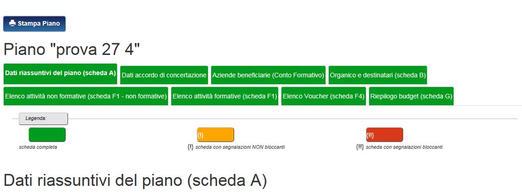 Accedendo alle schede relative alle variazione che intende richiedere, il soggetto dovrà variare i dati non dimenticando di intervenire