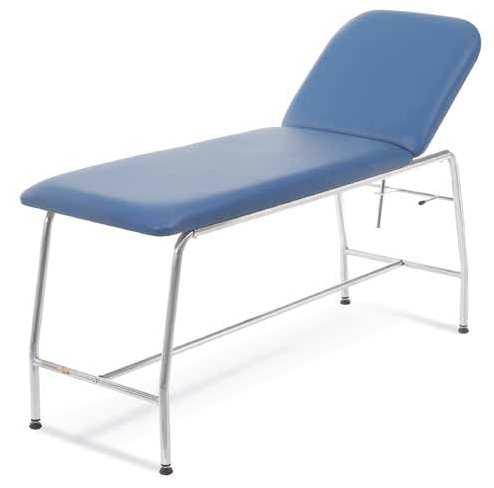 126 Lettini professionali per visita medica In acciaio cromato Cromato Dimensioni delle sezioni 60 cm 128 cm 58 cm Inclinazione schienale Struttura