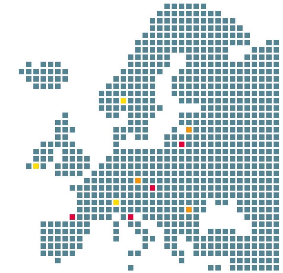 4 Partenariato Coordinatore: Fomento de San Sebastian (ES) Partners: The Business Development Agency of Karlovy Vary(CZ) Regional Development Agency of South Muntenia (RO) Cork Institute of